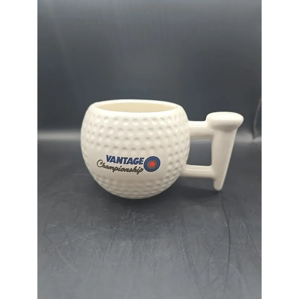 Vintage‎ Golf, Senior PGA Tour Golf ball and Tee Mug